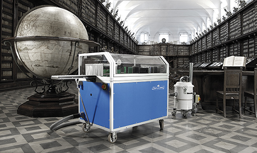 depulvera automatic book cleaning systems