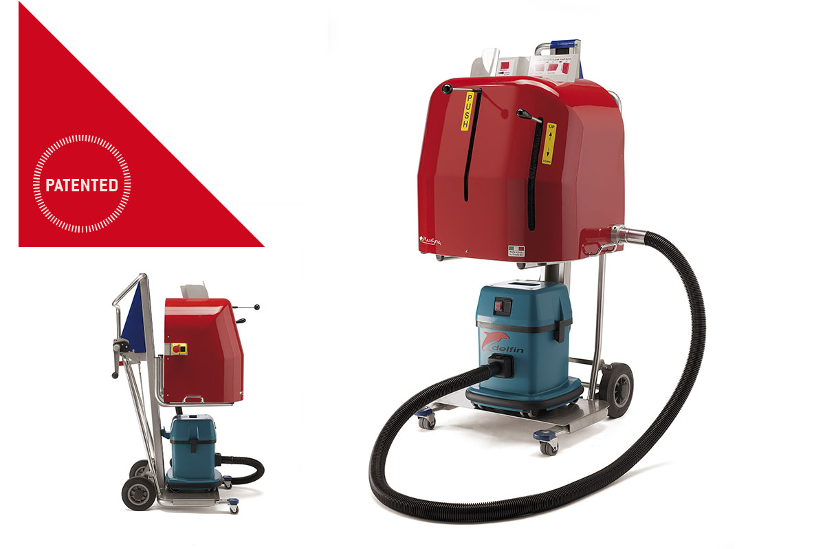 Pulvisina Compact Book Cleaning Machine for Libraries Pulvisina Compact Book Cleaning Machine for Libraries
