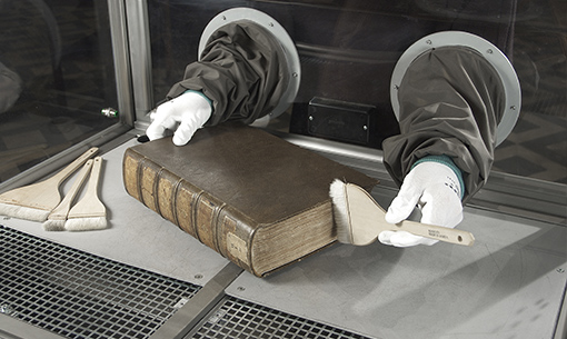 Restoration book support systems