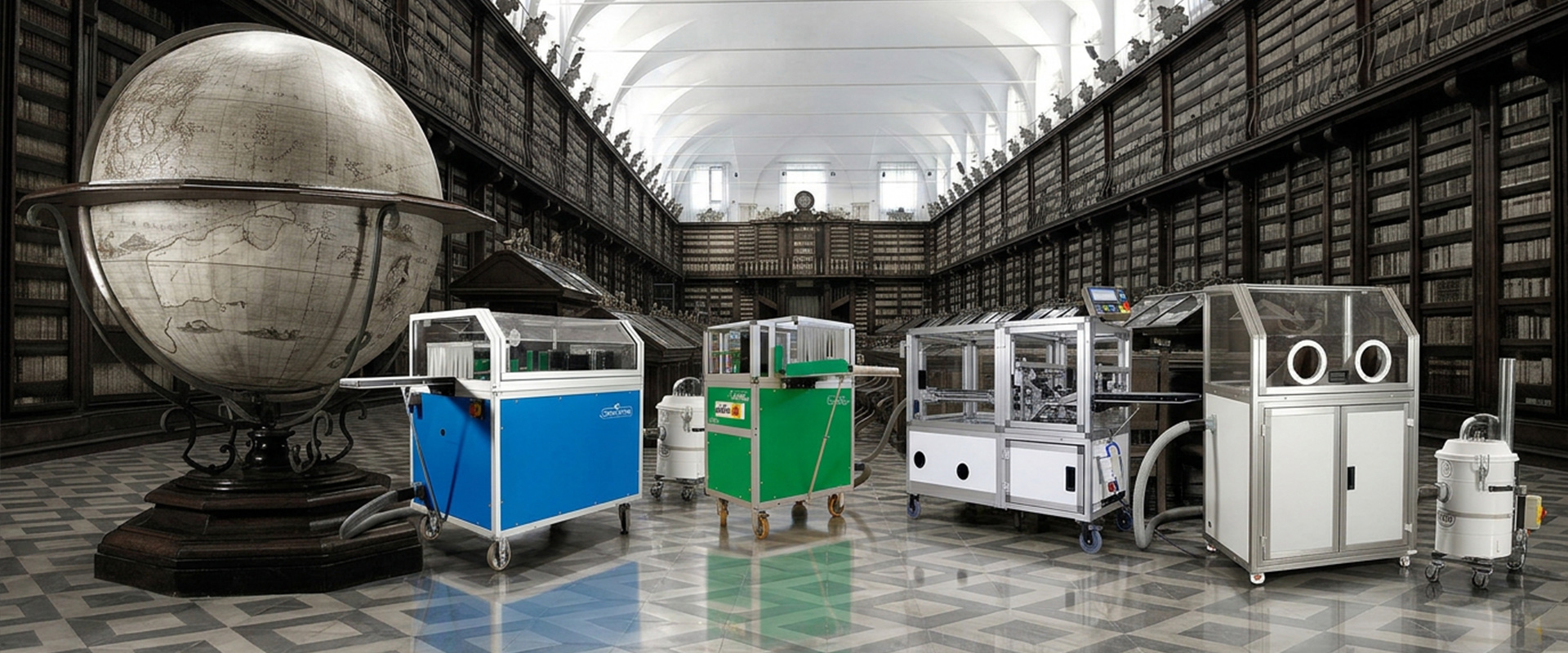 Book Cleaning Disinfection Conservation Machine