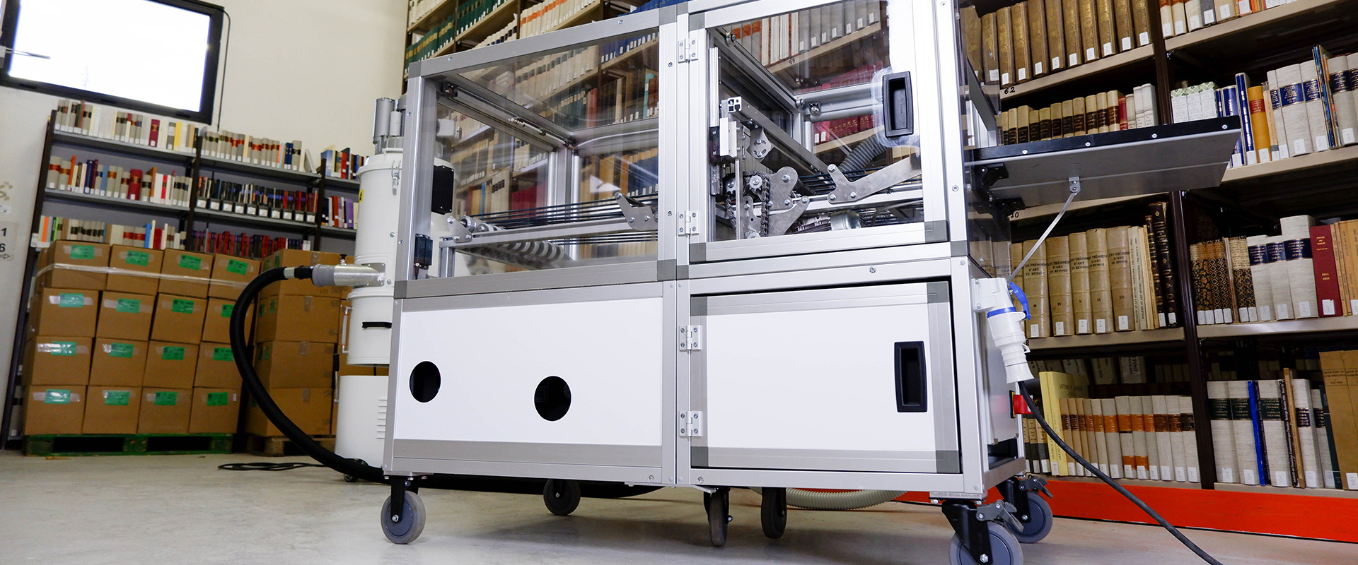 Nebula Book Disinfection Machine for Libraries and Archives